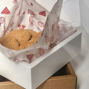 Square cookie boxes now available!