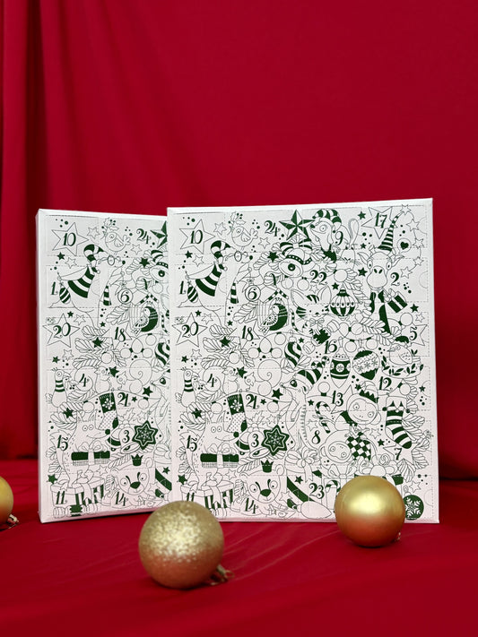 Advent Calendar (Green on White)