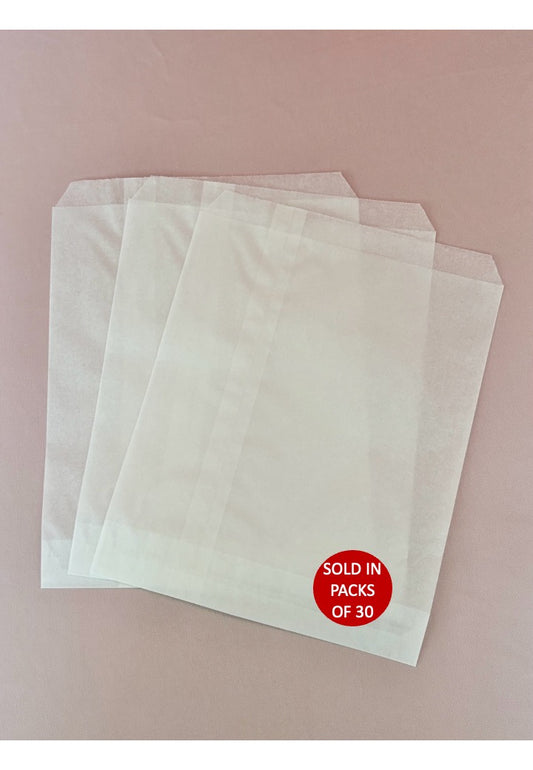 Greaseproof Bag (Sandwich Gourmet) (19x23.5cm) (Pack of 30)