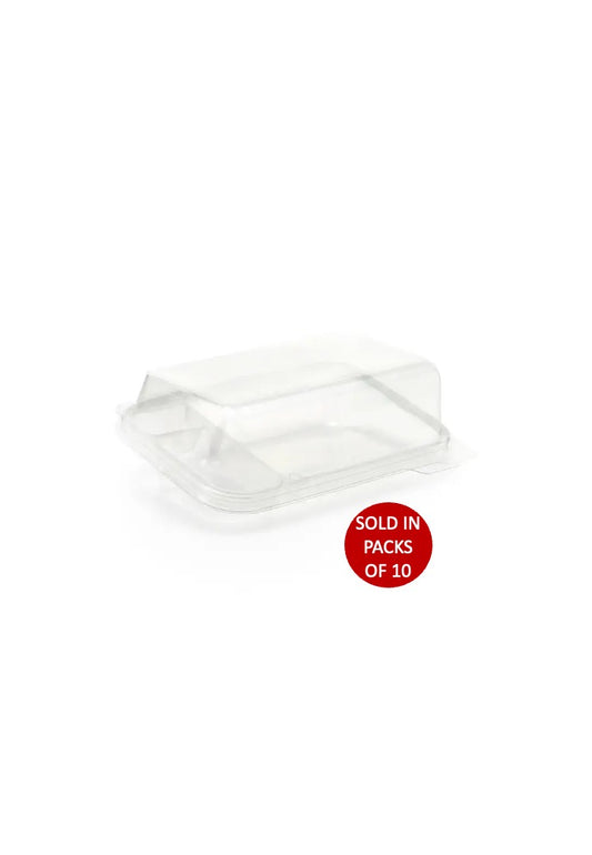 Medium Sushi Clam (3 Compartment) (Pack of 10)