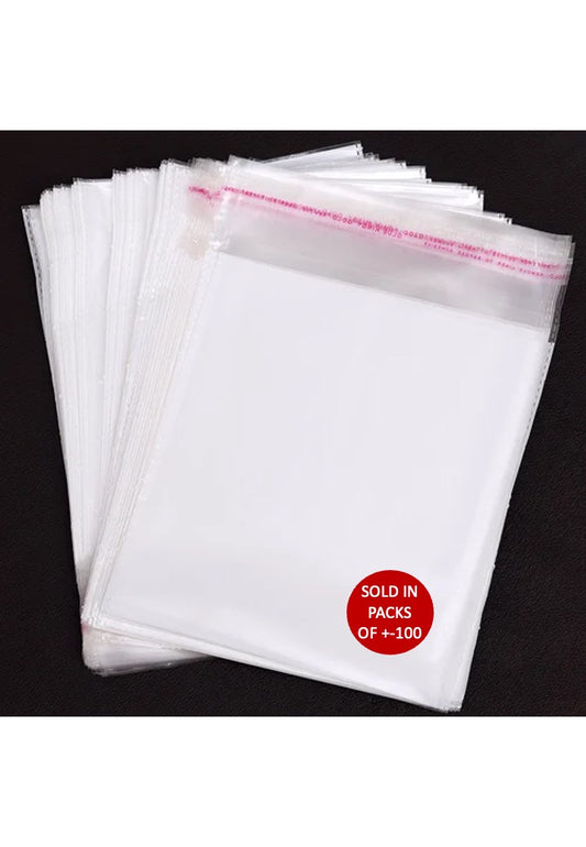 Polyprop Self Seal Bags with Punch Hole (31.5 x 39cm) (Pack of +-100)
