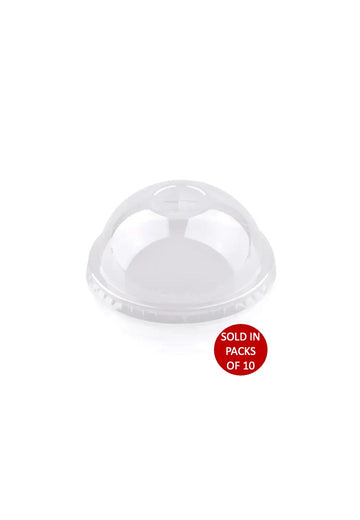 Multi-Fit Bio Smoothie Dome Lid (C-Cut) (Pack of 10)