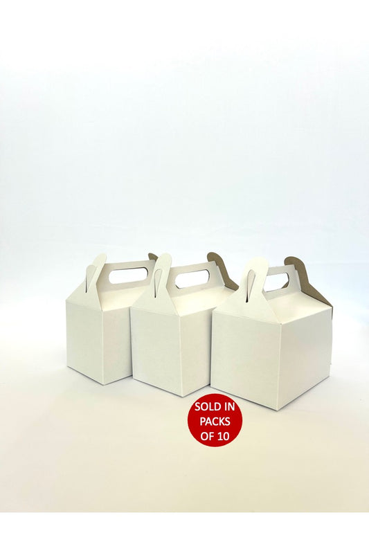 Party Box (White) (Pack of 10)