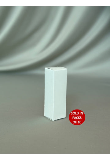 White Perfume Box 42x42x127mm (Pack of 10)