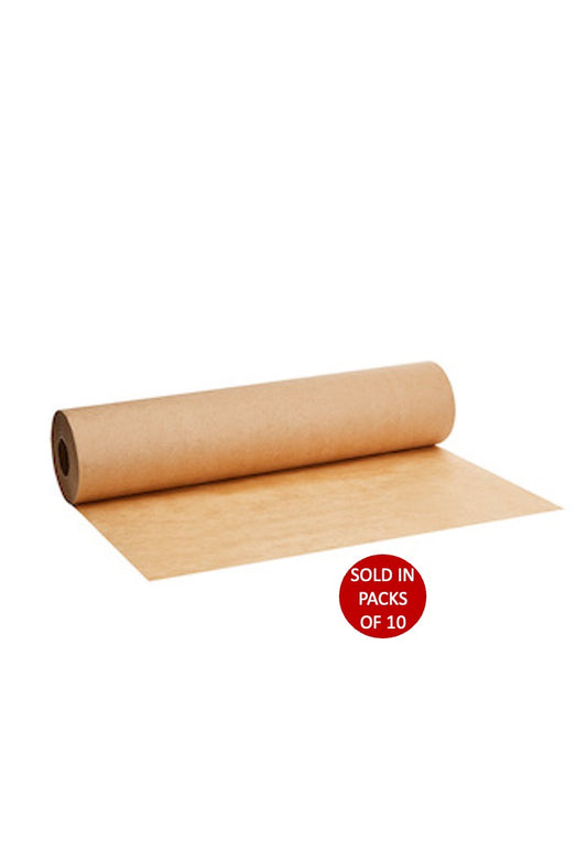 Natural Kraft Greaseproof Roll (100m x 420mm)