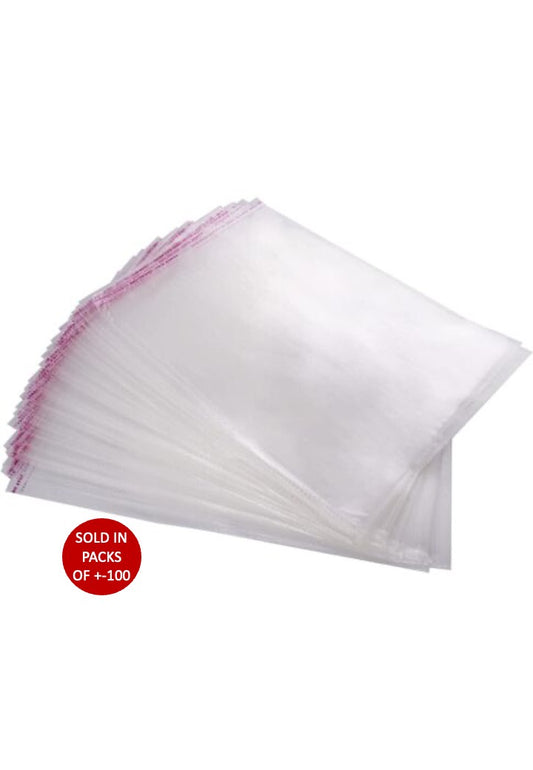 Polyprop Self Seal Bags with Punch Hole (40 x 60cm) (Pack of +-100)