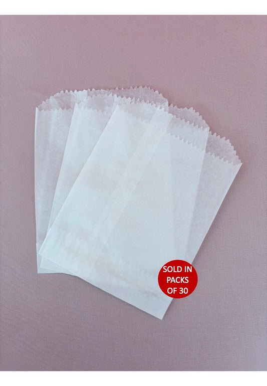 Greaseproof Bag - Chip Half (12x16cm) (Pack of 30)