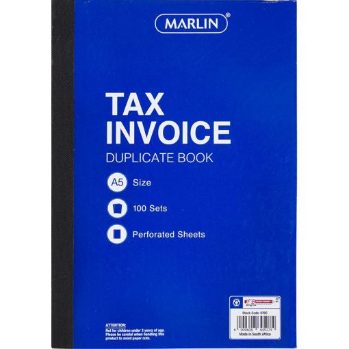 A5 Duplicate Invoice Book