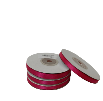 10mm x 30m Satin Ribbon (Candy Pink)