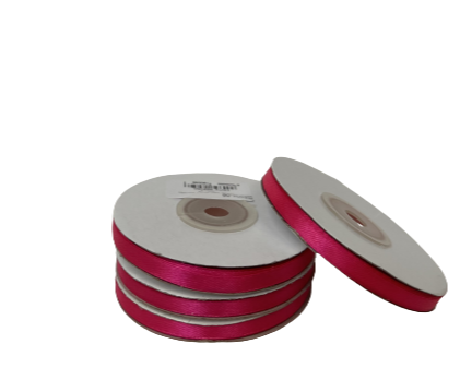 6mm x 30m Satin Ribbon (Candy Pink)