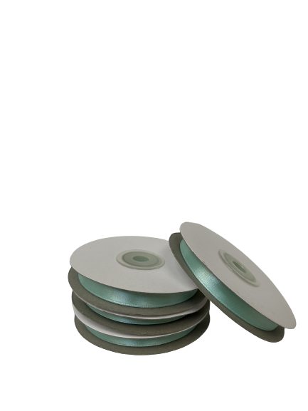 10mm x 30m Satin Ribbon (Mint Green)