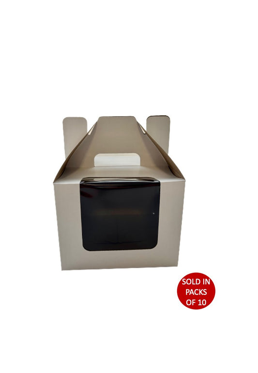 Bento Carrier Box (White) 155x155x120mm (Pack of 10)