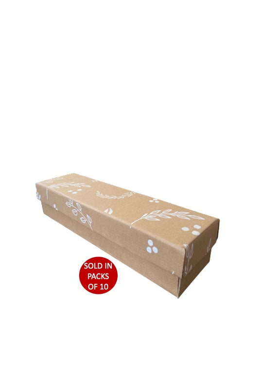 Wine Bottle Gift Box (Botanical) (Pack of 10)