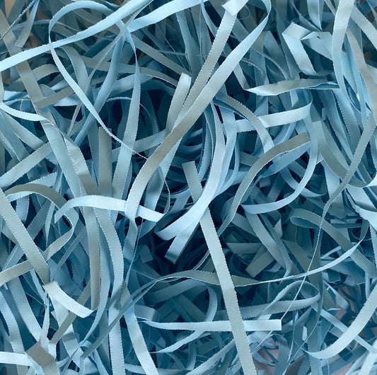 Light Blue Shredded Paper (90g) NARROW