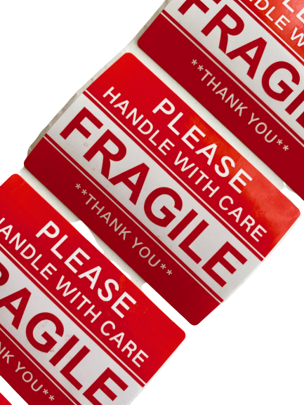 Fragile Stickers (500) – In The Box Fragile Stickers (500) – In The Box