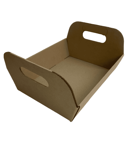 Kraft Hamper Tray with Handles