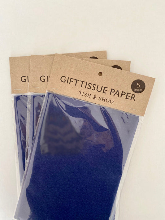 Navy Blue Tissue Paper