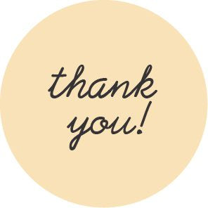 Thank You Sticker (Pack of 15)