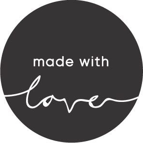 Made With Love Sticker (Pack of 15)