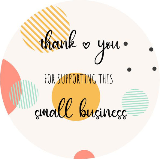 Small Business Sticker (Pack of 15)