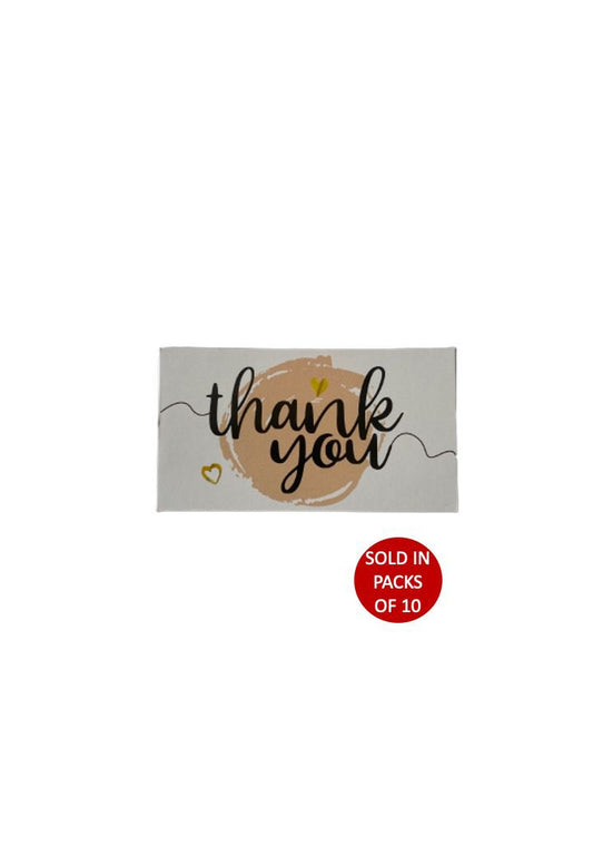 Thank You Card (Peach)