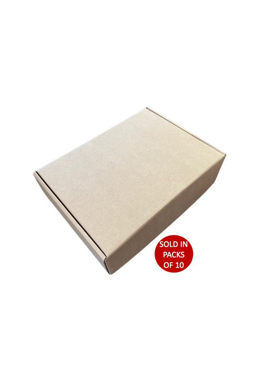 Kraft Shipper Box 330x240x92mm (Pack of 10)