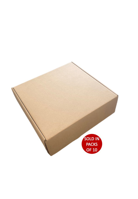 Kraft Shipper Box 300x303x100mm (Pack of 10)