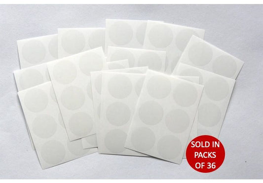 Transparent Sealing Stickers (25mm)(Pack of 30)