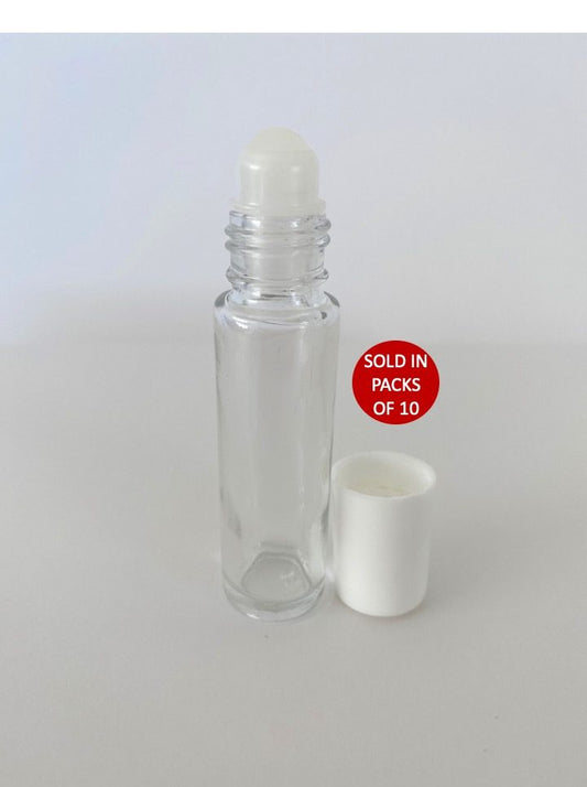 10ml Glass Lip Roller (Pack of 10)