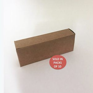 Kraft rectangle box 163x60x37mm (Pack of 10)