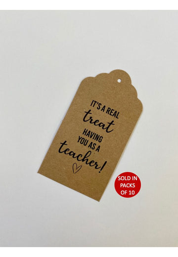 A Real Treat Tag (Kraft)