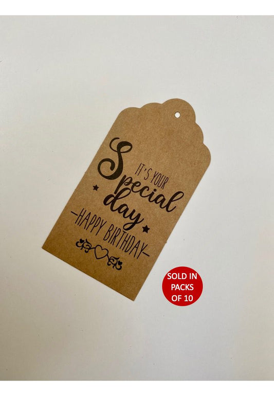 Special Day Tag (Kraft)