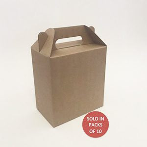 Large Kraft Party Box with Handle