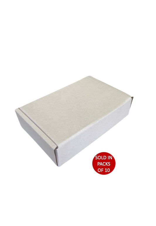 White Shipper Box 237x153x58mm (Pack of 10)