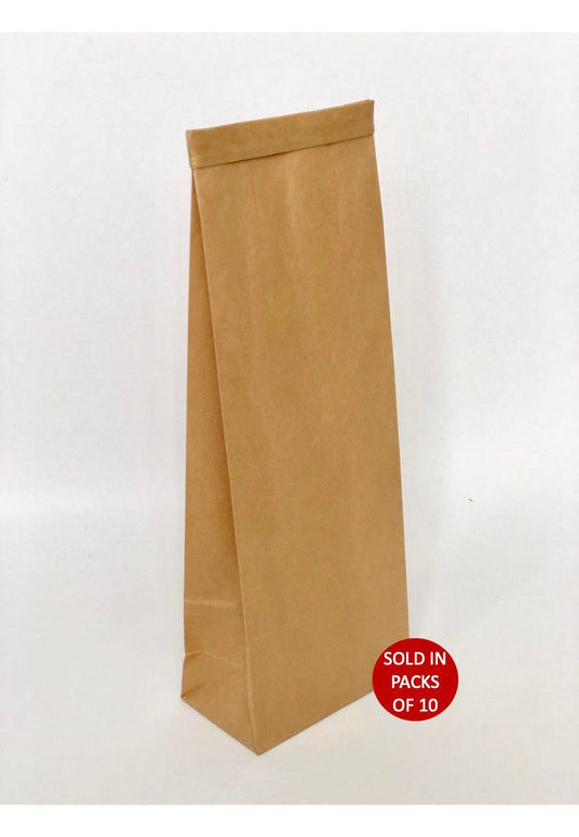 Tin tie bags Medium Kraft