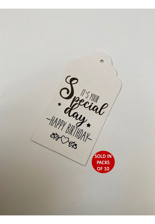 Special Day Tag (White)