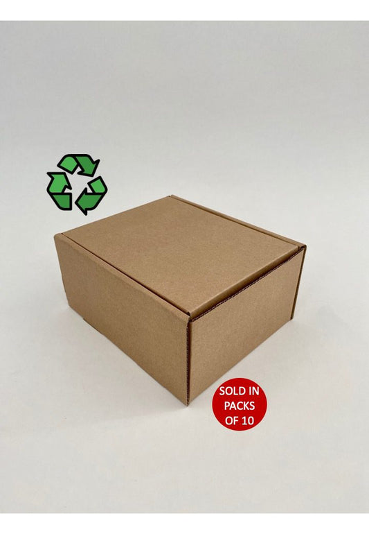 Kraft Shipper Box 137x170x80mm (Pack of 10)