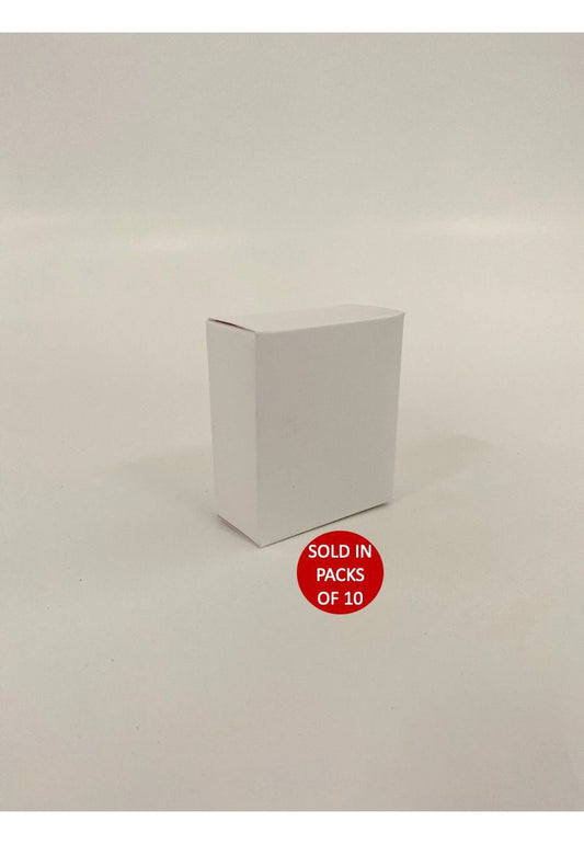 White Soap Box 80x70x35mm (Pack of 10)