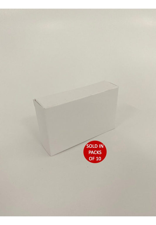 White Soap Box 92x60x26mm (Pack of 10)