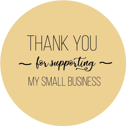 Small Business (Neutral) Sticker (Pack of 15)