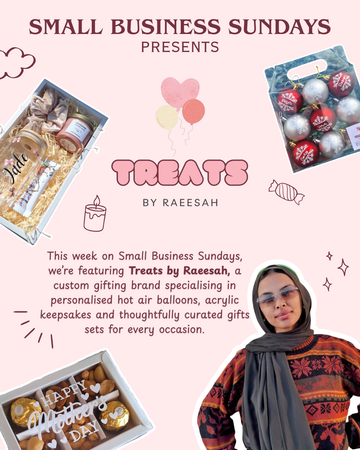 Small Business Sundays presents: TREATS BY RAEESAH