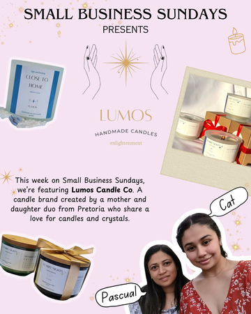 Small Business Sundays presents: LUMOS CANDLES CO.