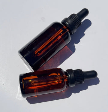 NEW: Amber Glass Dropper Bottles & Pipette Caps