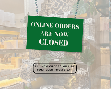 Online Orders Are Now Closed for 2025 Fulfilment