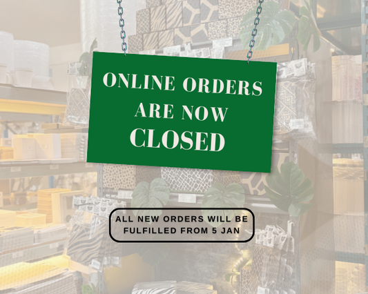 Online Orders Are Now Closed for 2025 Fulfilment