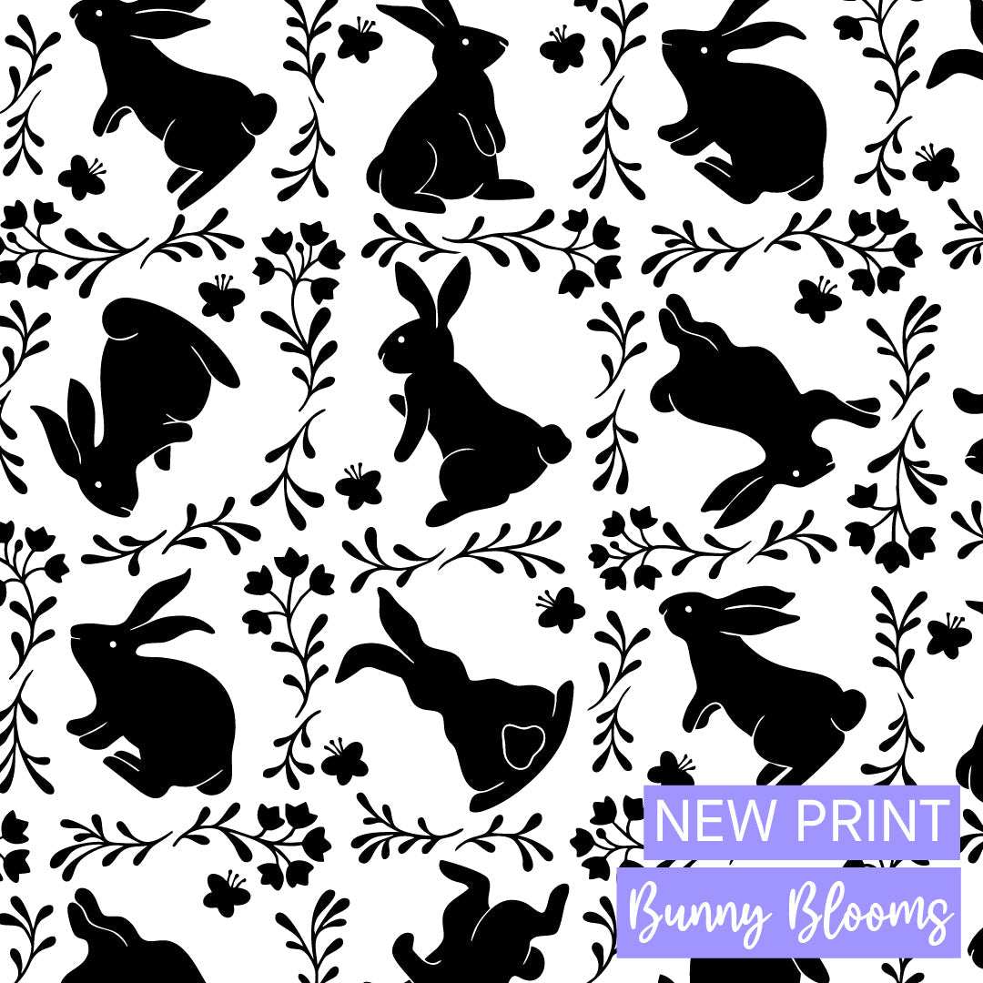Lilac Bunny Blooms Print