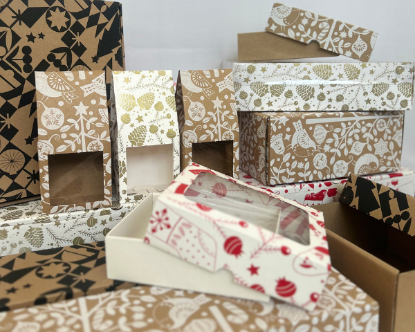 Christmas - Printed Boxes, Fillers, Gifts Tags, Ribbons – In The Box