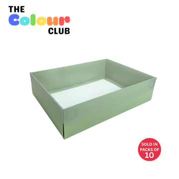 Sage Hamper Box (300x220x80mm) (Pack of 10)