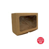 6 Cupcake Box (Kraft) 210x150x85mm (Pack of 10)