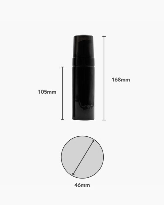 150ml Foam Bottle with Closure (White) (Pack of 10)